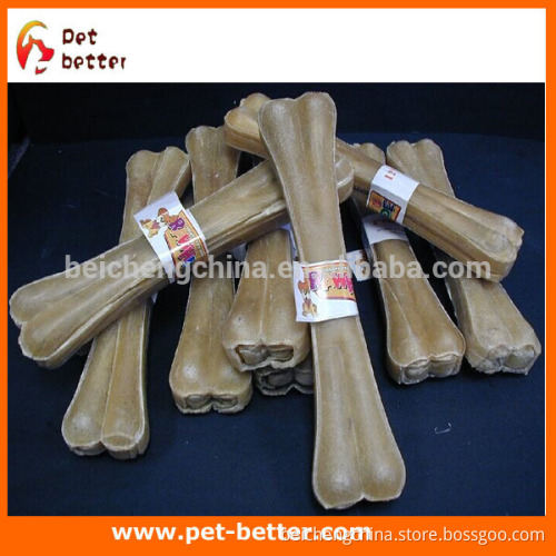 high quality 100% natural rawhide 12 inch Pressed Bones